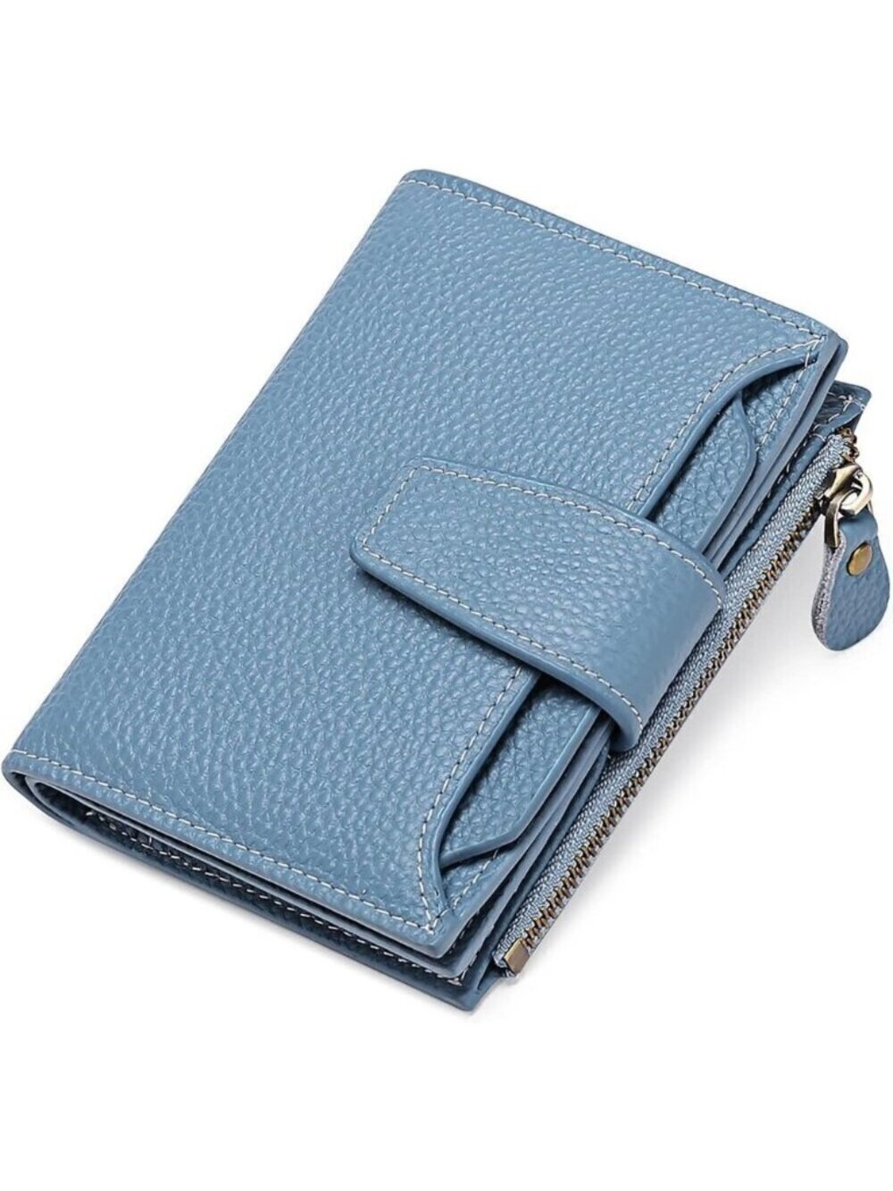 Wallet for Women Genuine Leather Bifold Compact RFID Blocking Small wallet
